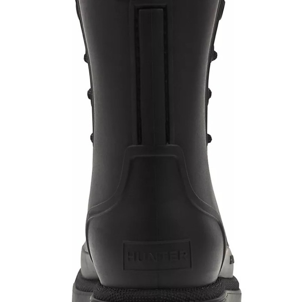 Hunter Black Insulated Lace-Up Boots - Picture 5 of 7